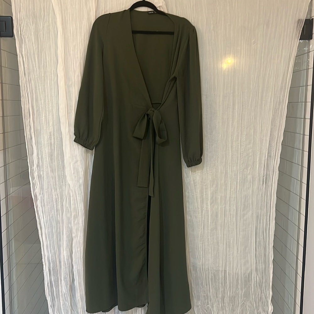SHEIN Maxi Tie Dress | Size Medium